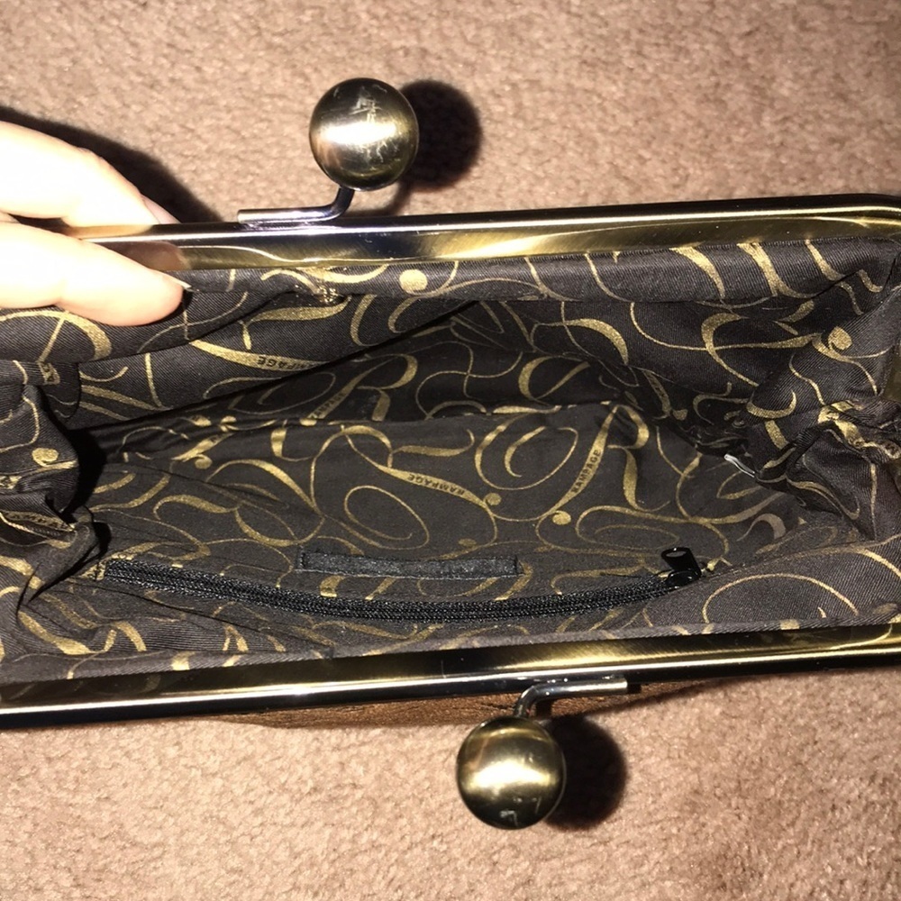 Rampage Clutch bag with gold like chain - Picture 4 of 8